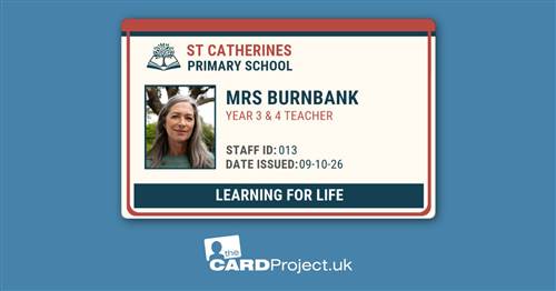 Primary School ID Crimson Cream